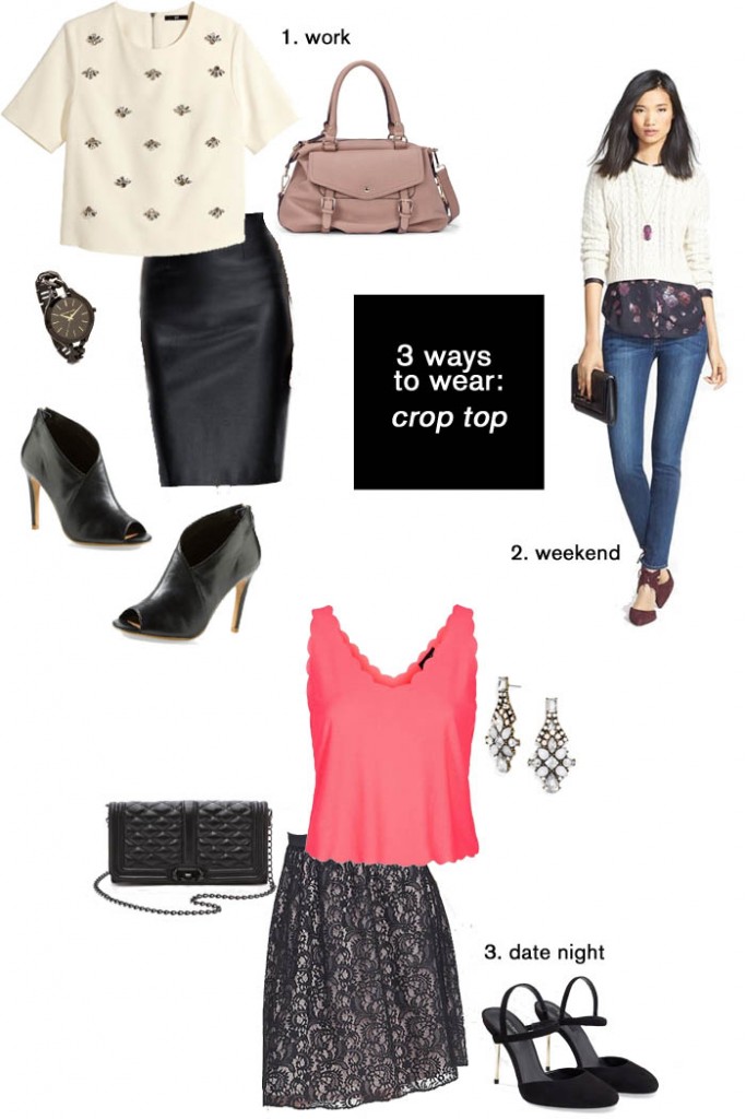 Three Ways to Wear: Crop Top