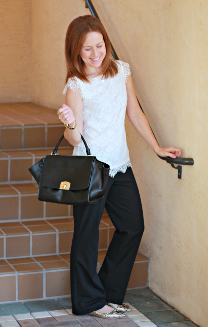 black & white for work // the average girl's guide